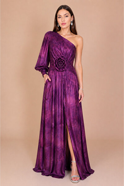 Ella Collection Rochie NOA din Voal Lucios in Degrade