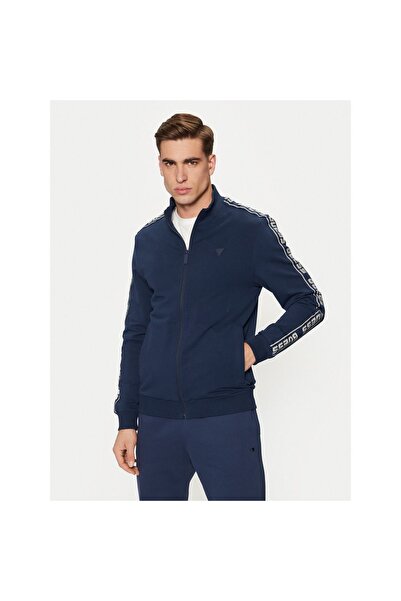 Guess Bluză bărbătească Z2YQ12K6ZS1 Bleumarin