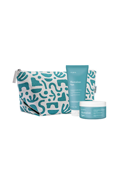 Pupa Set de îngrijire corporală anti-oboseală Hawaiian Spa, Scrub 350 g + Gel...