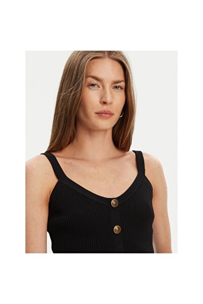 Guess Γυναικεία Μπλούζα W5YR10Z0130 Μαύρη