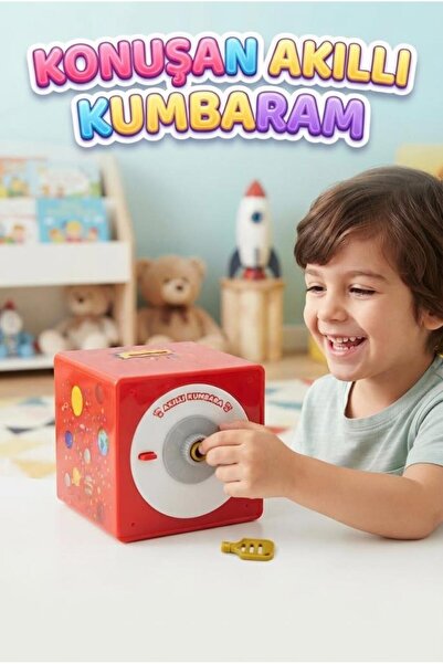 Tıfıl Toys Akıllı Kumbara - Eğitici ve Sesli Şifreli Para Biriktirme Kasası F...