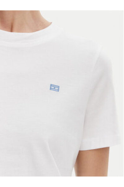 Tommy Hilfiger Tricou de damă WW0WW45522 Alb