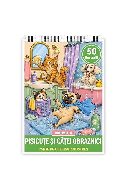 Legendary Gifts Carte de colorat, 40 de ilustrații Demonic Kitties - Volumul II