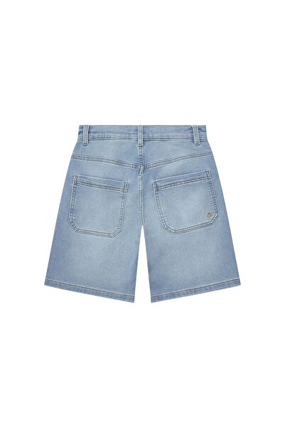 United Colors of Benetton Pantaloni scurți din denim pentru băieți 44LGC9048 ...