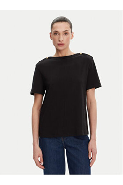 Tommy Hilfiger Γυναικεία Μπλούζα WW0WW42907 Μαύρη