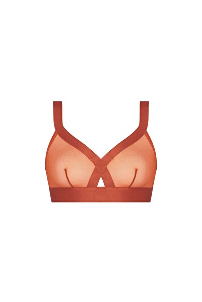 Dkny Γυναικείο Σουτιέν Χωρίς Μπανέλες DK4084 Καφέ