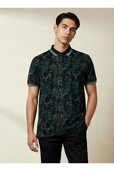 FAV TOROPICAL ET PRINTED POLO