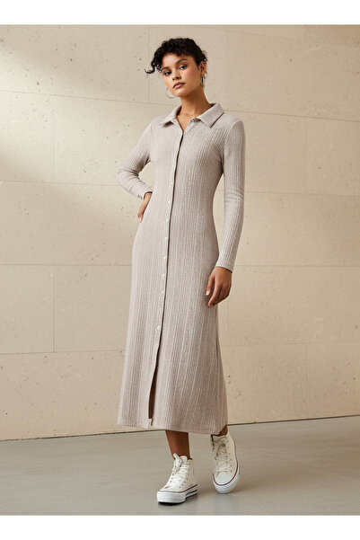 FAV TEXTURED KNIT DRESS