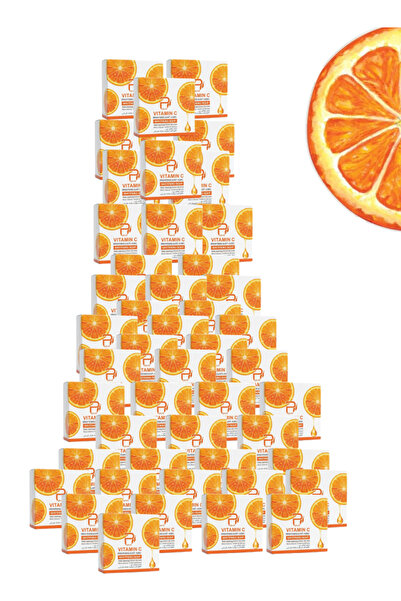 PYRON 47 Pieces Vitamin C Brightening And Anti-Aging Whitening Soap Orange 10...