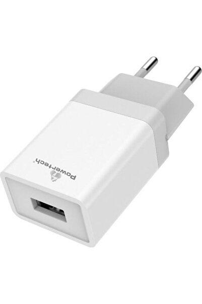 POWERTECH Φορτιστής Χωρίς Καλώδιο με Θύρα USB-A Λευκός (PT-759)