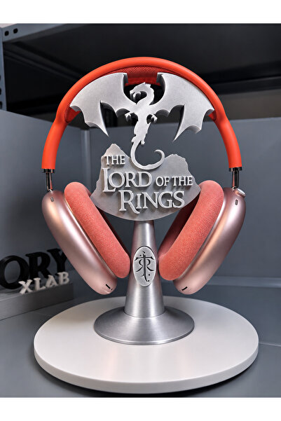 LOTR Yüzüklerin Efendisi Kulaklık Standı Dragon Tasarımlı Dekoratif Masaüstü Standı
