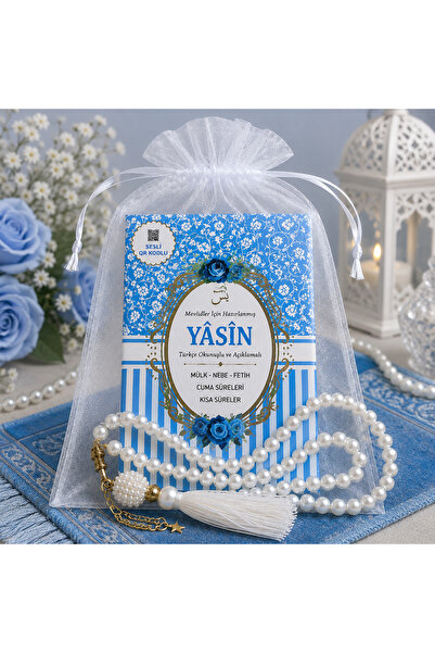 YAVUZ TRED HOME 50 Adet Tesbih ve Yasin Kitabı Seti | Hac Umre Çeyiz Mevlüt H...