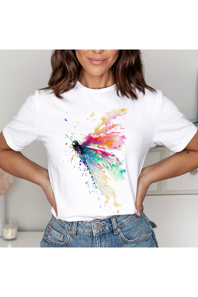 Orielle Tricou Acuarelă Fly