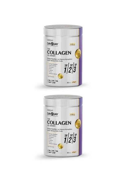 DAY2DAY The Collagen All Body Toz 10 gr 30'lu 2 Li Paket
