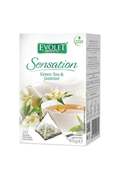 Vedda Ceai Verde si Iasomie - Evolet Sensation Green Tea & Jasmine, 20 plicur...
