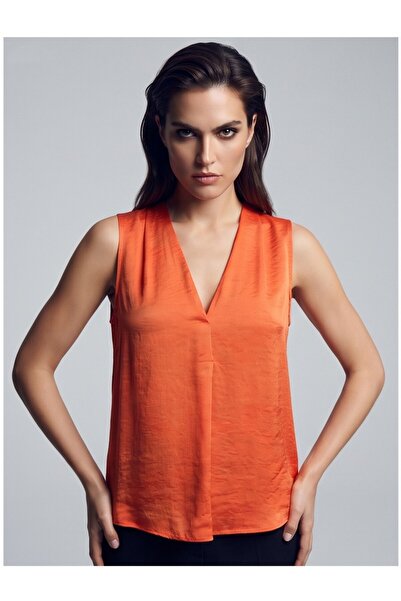 Herry Women's V-Neck Flowy Tiril Tiril Summer Blouse
