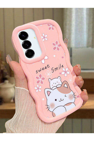 Hontinga Samsung Galaxy A36 5g Compatible Case Camera Protective Pink Silicon...