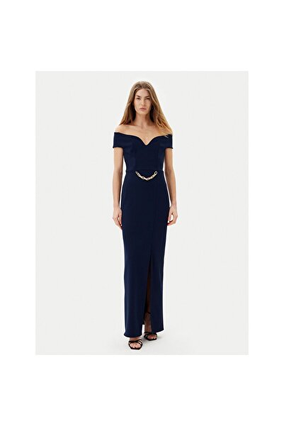 RINASCIMENTO Rochie de seară pentru femei CFC0123610003 Bleumarin
