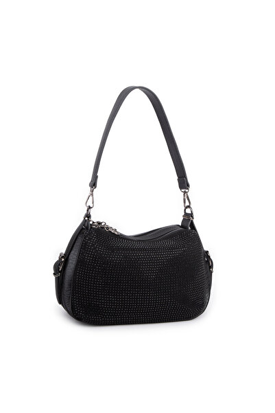 Nas Bag Чанта за рамо и през рамо, мека текстура, дамска чанта (ширина: 26 x ...