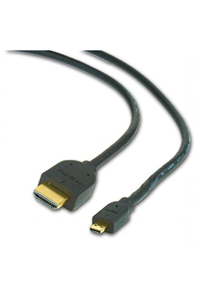 Gembird Cablu video HDMI (T) la Micro-HDMI (T), 4.5m, conectori auriti, Negru...