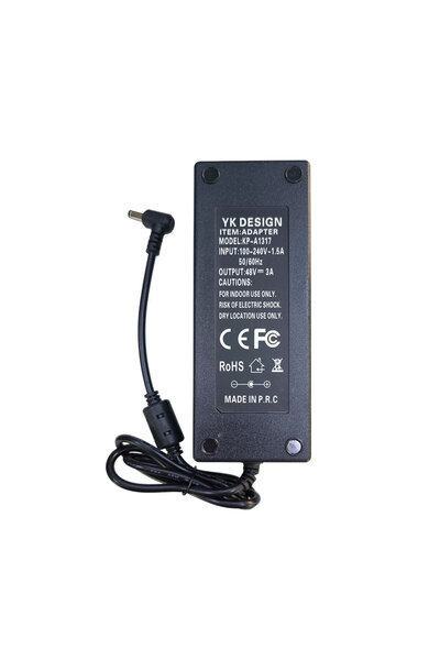 yk desing 48V 3A adaptör 5.5 mm * 2.5 mm standart uçlu adaptör