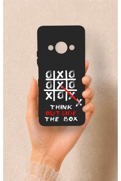Vip Case حافظة سيليكون منقوشة متوافقة مع Redmi A3 من Out Side The Box