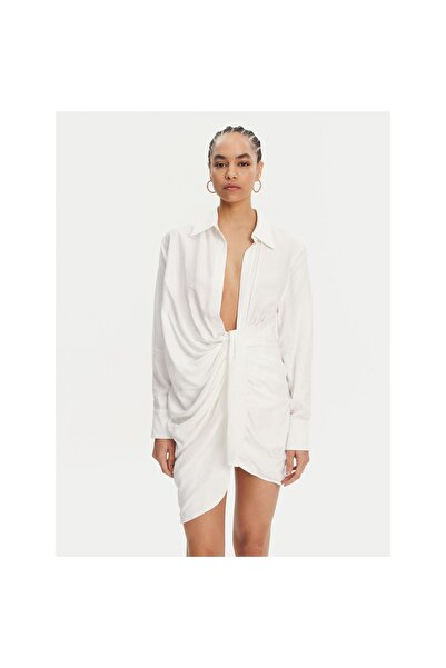 JACQUEMUS Γυναικείο Φόρεμα Κοκτέιλ 21H213DR0091020 Λευκό
