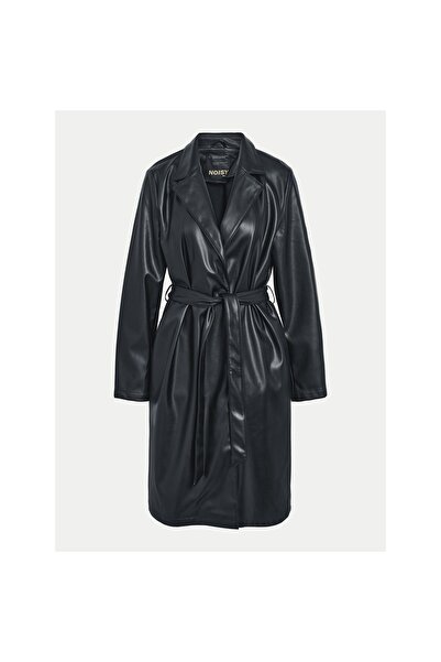 Noisy May Palton de damă din imitație de piele 27028634 Negru
