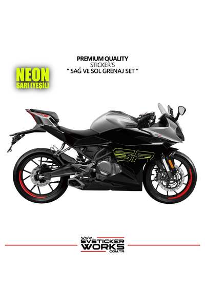 ARONA CFMOTO 250SR Grenage ملصق مجموعة اليمين اليسار نموذج ملصق ملصق عالي الجودة