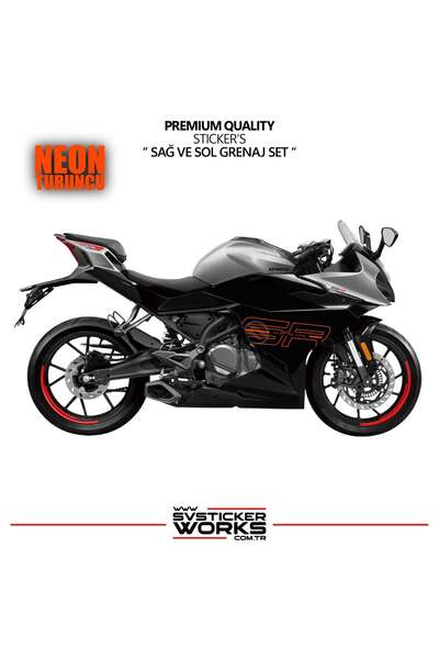 ARONA CFMOTO 250SR Grenage ملصق مجموعة اليمين اليسار نموذج ملصق ملصق عالي الجودة