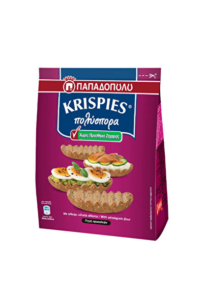 Papadopoulou ΠΑΠΑΔΟΠΟΥΛΟΥ KRISPIES 200gr. - (ΠΟΛΥΣΠΟΡΟ)