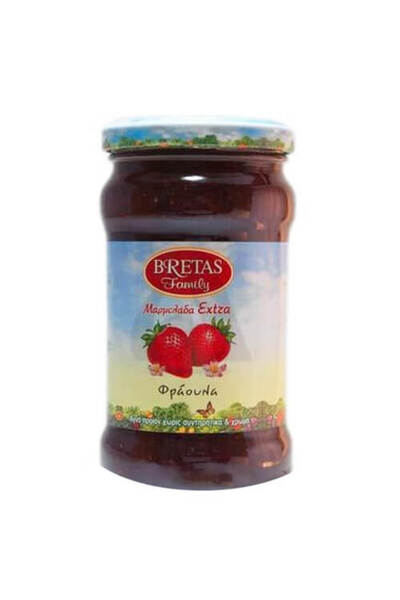 BRETAS ΜΠΡΕΤΑΣ ΜΑΡΜΕΛΑΔΑ 370gr. - (ΦΡΑΟΥΛΑ)