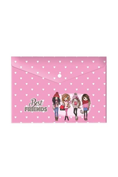 KESKİN COLOR Best Friends Snap File A4 - 2 Pieces Licensed Original