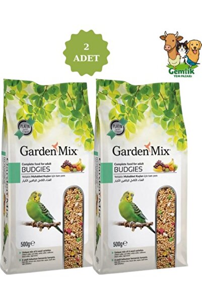 Gardenmix Garden Mix Platin Meyveli Muhabbet Kuşu Yemi 500 gr - 2 Adet