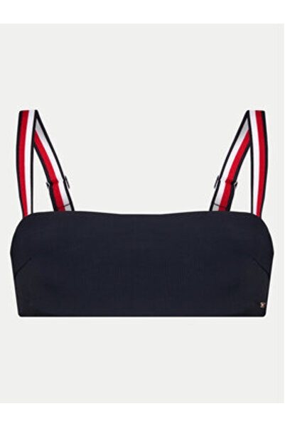 Tommy Hilfiger Top de bikini pentru femei UW0UW05291 Albastru