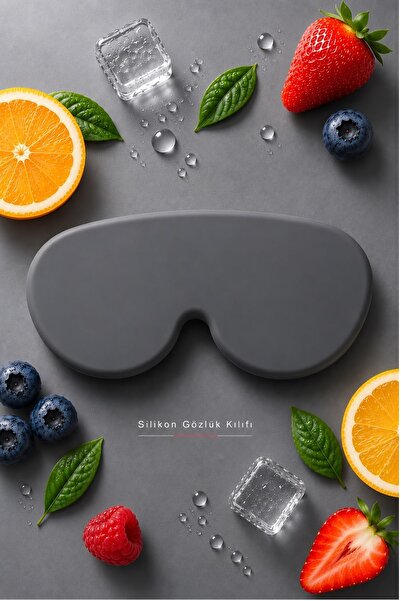 Kitchen Beauty Silikon Gözlük Kılıfı Katlanabilir Gözlük Taşıma Koruma Saklam...