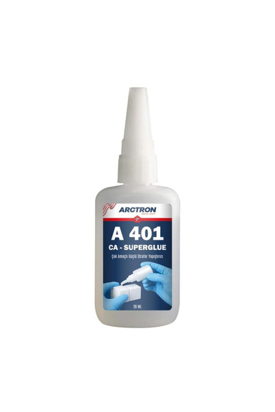 Genel Markalar ARCTRON A401 Superglue Genel Amaçlı Hızlı Yapıştırıcı - 20 GR