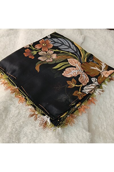 REYHAN Handmade Needlework Writing, Scarf, Yemeni, Mevlit Cover, Head Cover, ...
