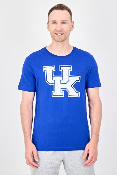 Fanatics Men Sportswear Fit Short Sleeve NCAA Kentucky Outdoor T-Shirt, Blue