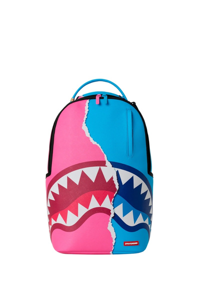 Sprayground ®   Σακίδιο Πλάτης Shark Central Μαλλί της Γριάς B613 - Ροζ / Γαλ...