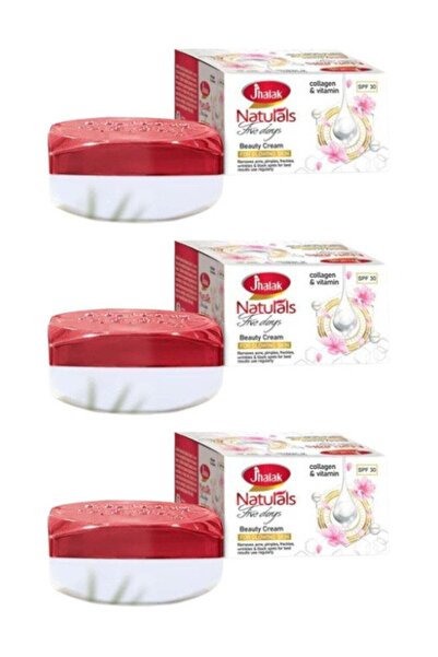 Jhalak Natural Five Days Beauty Cream For Glowing Skin - Pack of 3