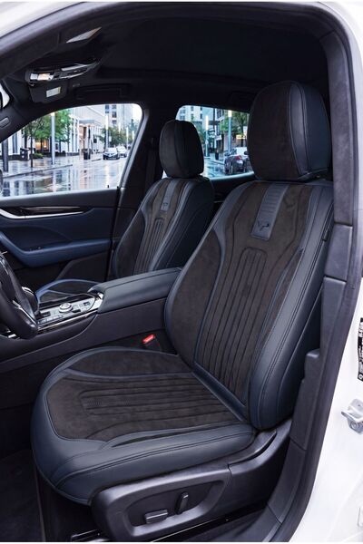 Panda Kılıf Panda Premium Royal Series Velvet Fabric Car Seat Cover - Full Se...