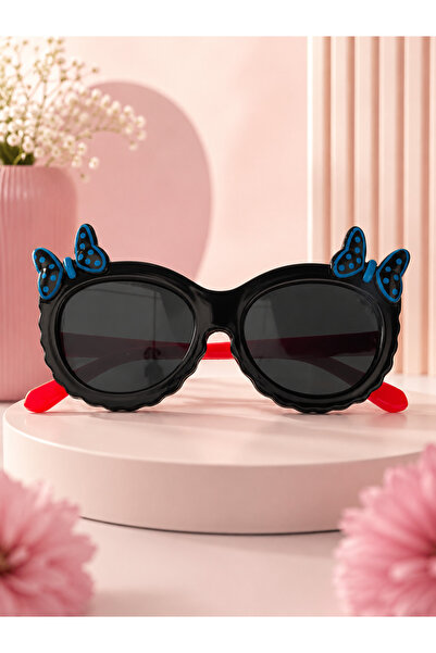 G Sport POLO Cute Girl's Sunglasses with Butterfly Ribbon