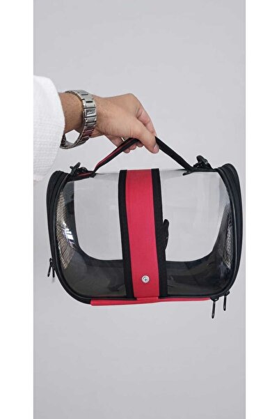 Wolypet Kuş Taşıma Çantası -Tünekli Güvenli ve Şık Yolculuklar Ölçüler: 30 x ...