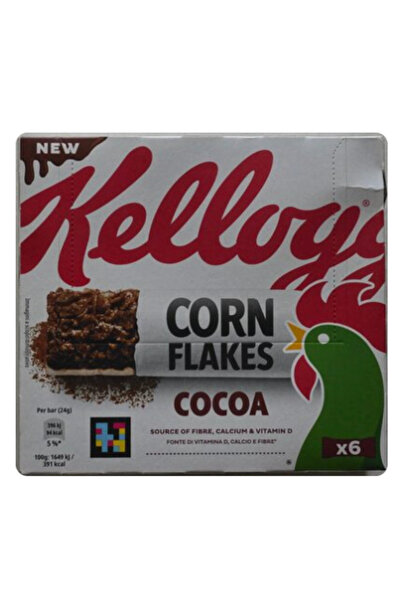 Corn Flakes Cocoa Kakao Aromalı Mısır Gevreği 6 x 24 g Bars