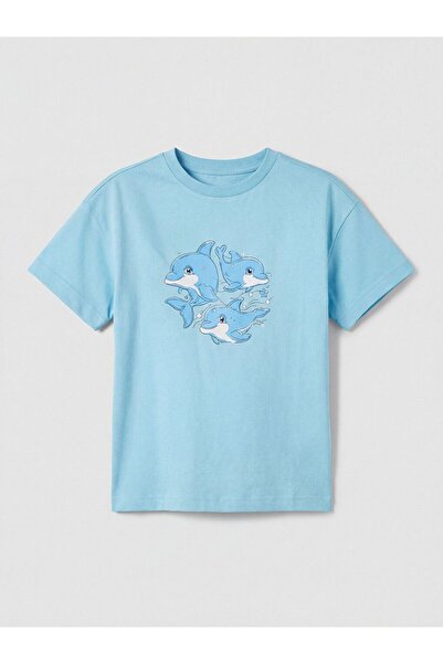 LC Waikiki Printed Boy's T-Shirt