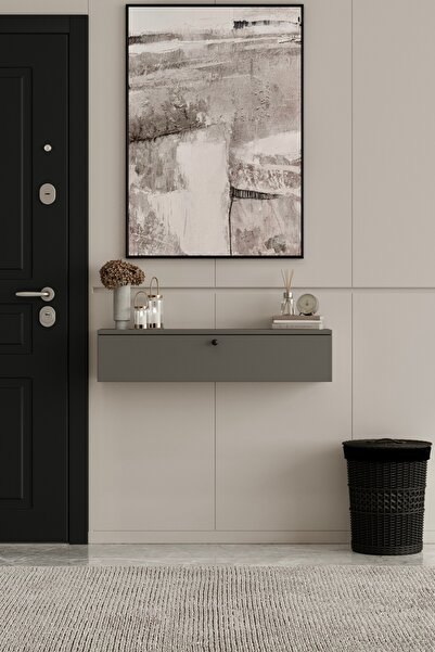 Furnitt Home Asur Gri 90 cm Dresuar (100% MDF)