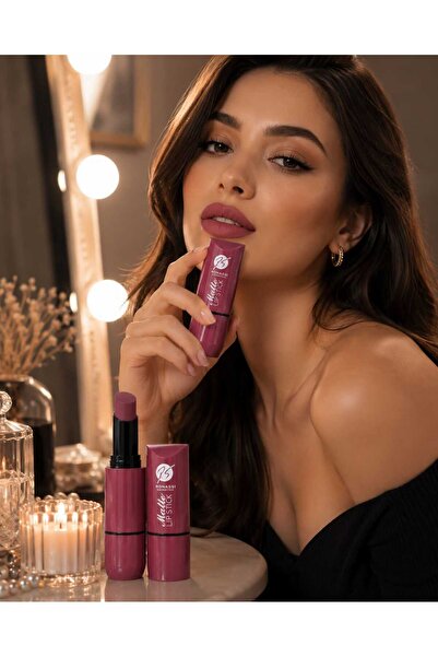 Genel Markalar Matte Lip Stick – Dusty Rose Mauve ( Mürdüm) Mat Ruj