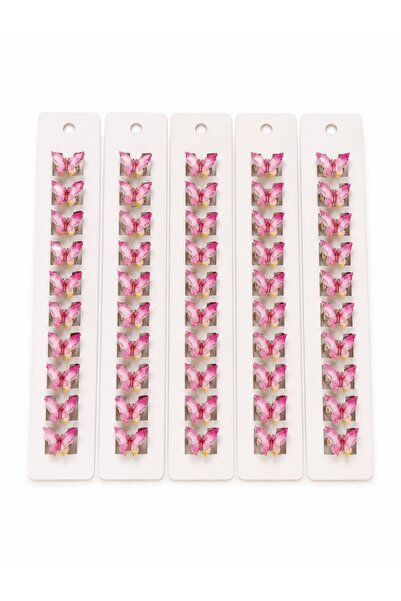 Ugly Duck Pink Butterfly 10-Pack Hair Cubes