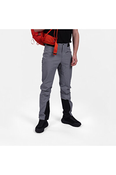 NORTHFINDER Pantaloni softshell barbati Sherman, Gri
